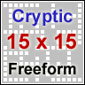 View Cryptic 15x15 Freeform Crosswords