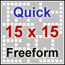View Quick 15x15 Freeform Crosswords