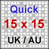 View Quick 15x15 Standard UK Style Crosswords