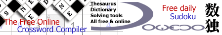 dowedo - Crosswords, Online Crosswords Compiler, Crosswords, Sudoku and more